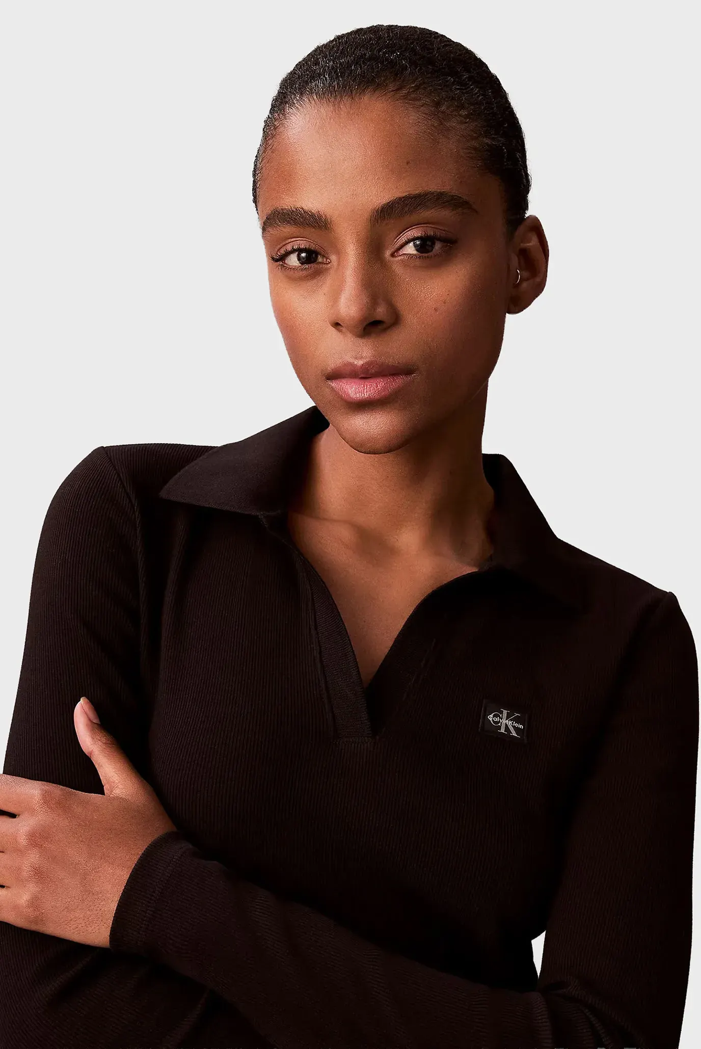 Платье LS WOVEN LABEL JOHNNY COLLAR MID 5