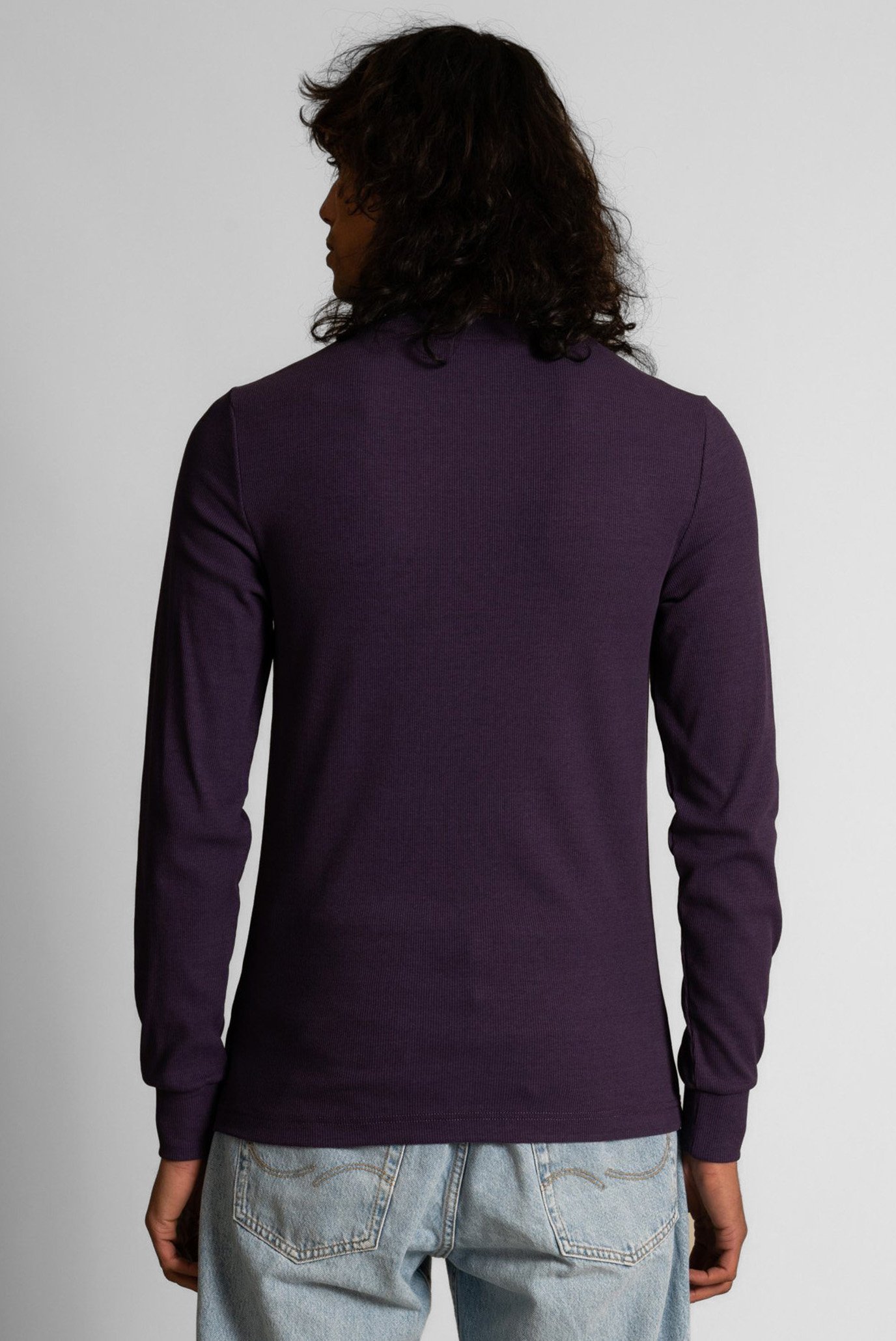 Лонгслив LOGO TAB RIB LS TEE 2