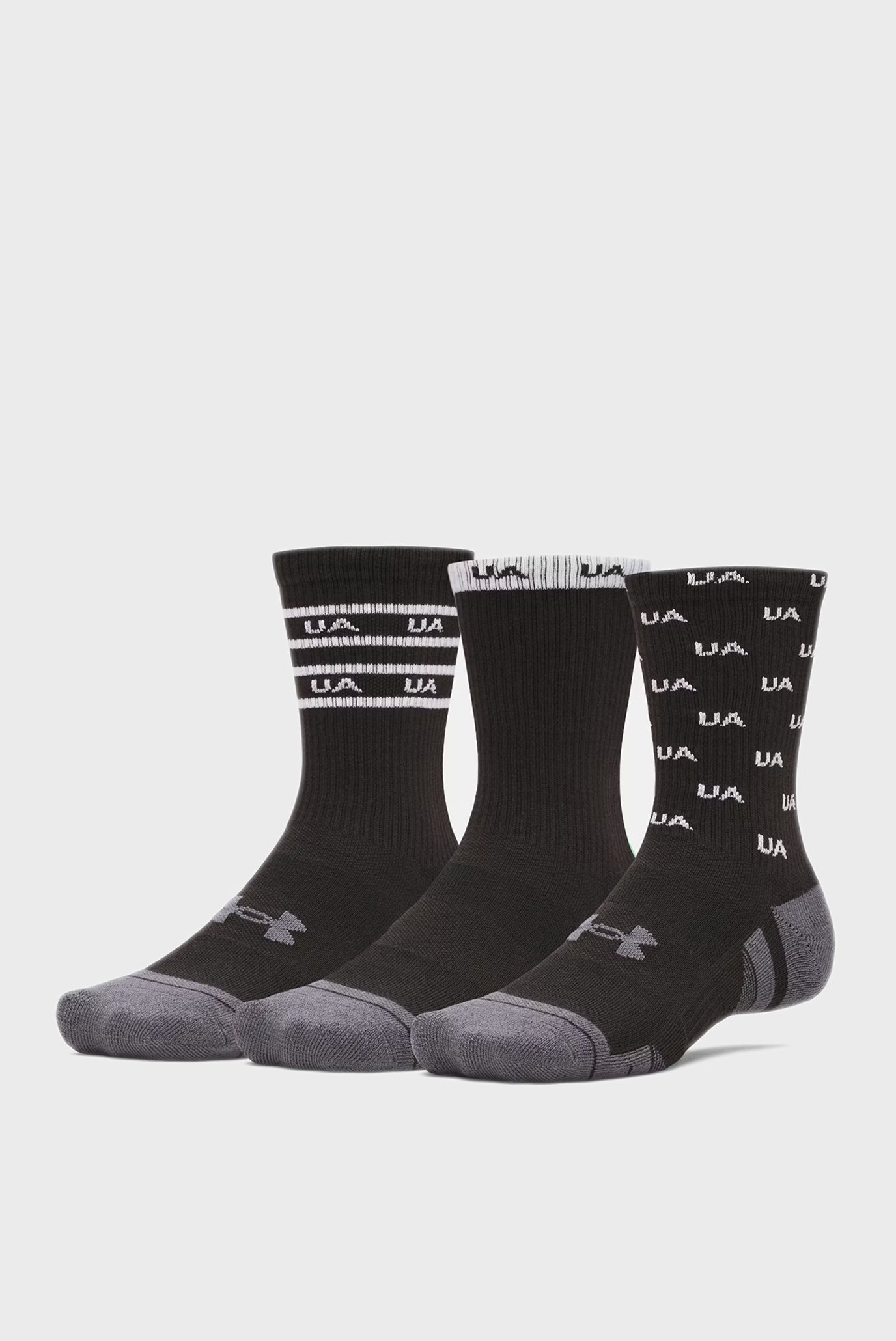Носки UA Perf Tech Nov 3pk Crew 1