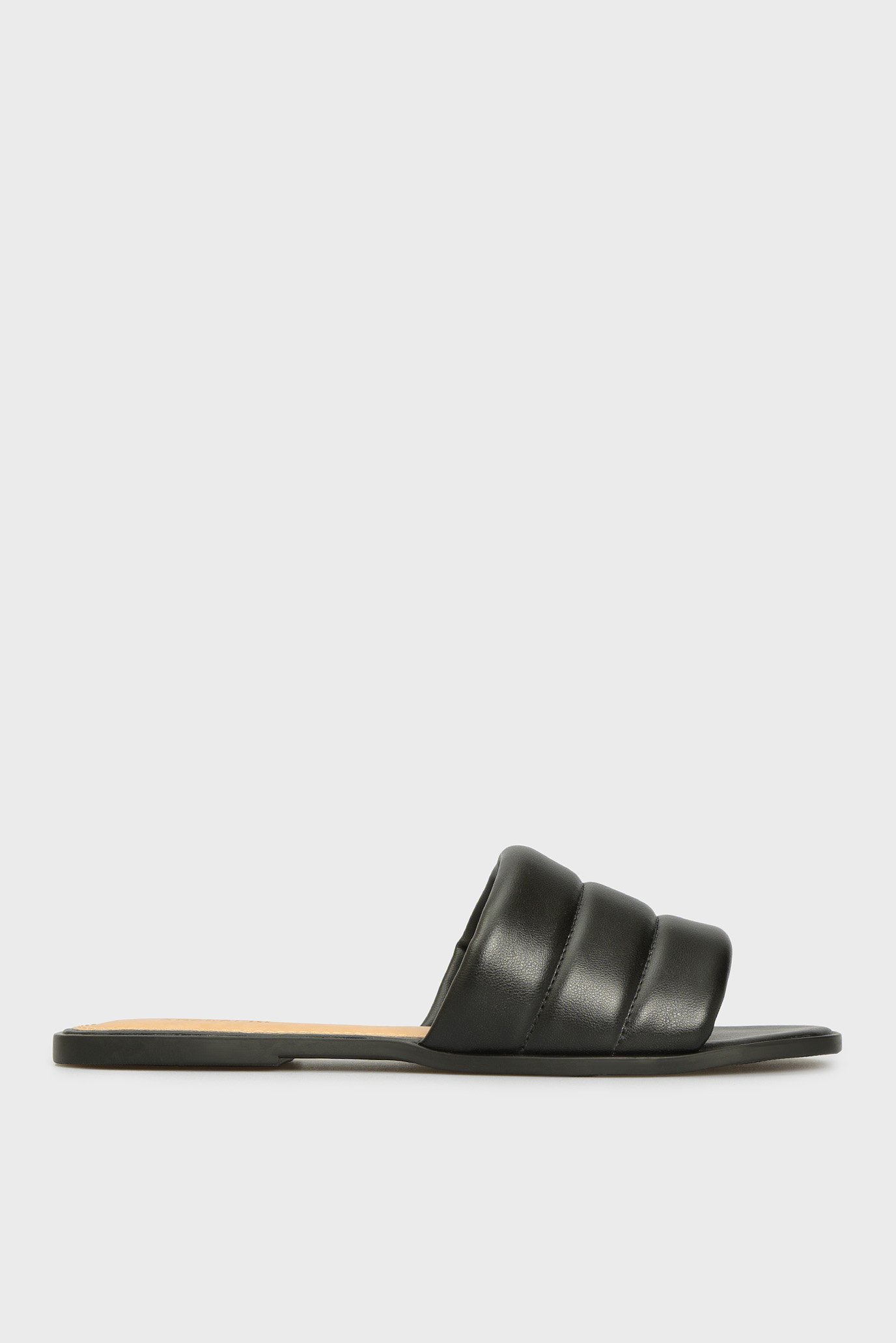 Женские черные слайдеры 6