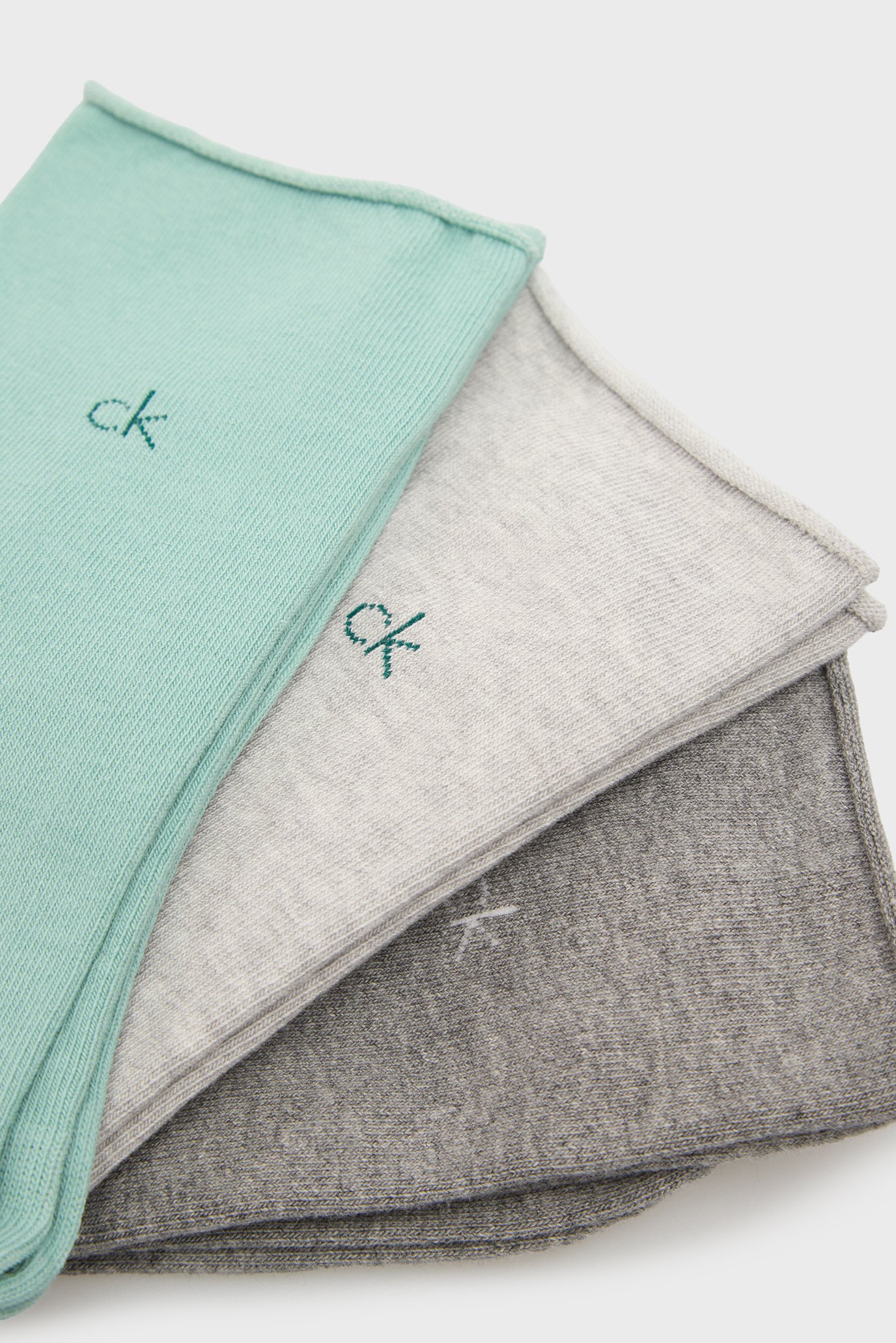 Носки CK WOMEN SOCK 3P ROLLTOPCalvin Klein Носки CK WOMEN SOCK 3P ROLLTOP 2