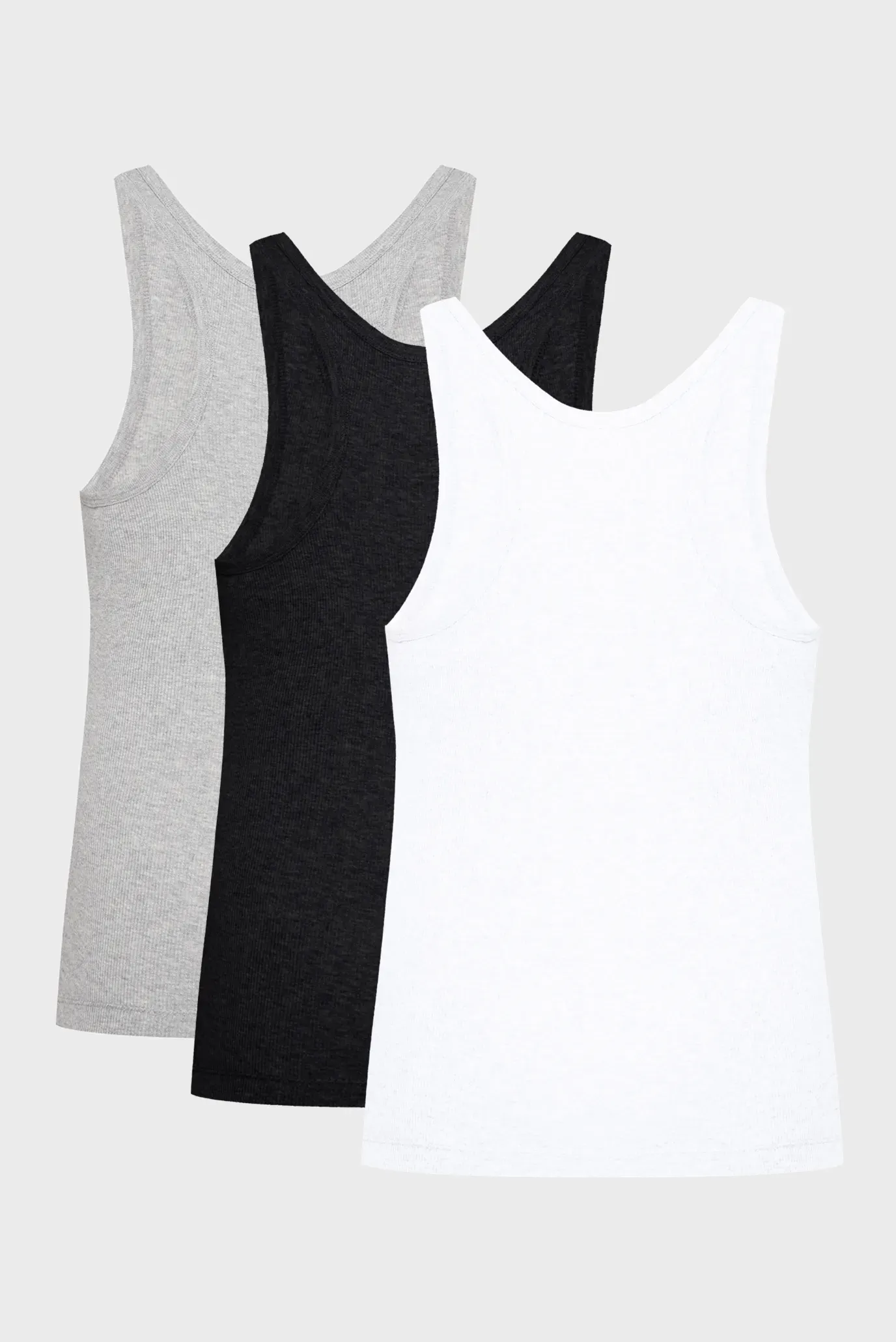 Майка/SCOOP NECK COTTON TANK 3PK 12