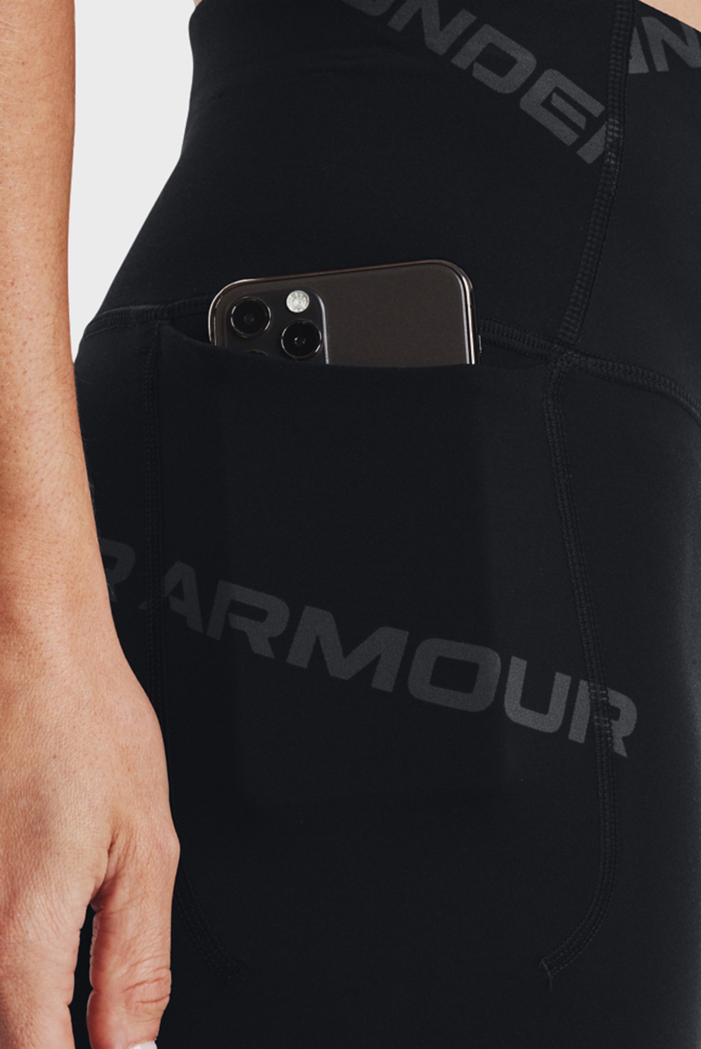 Женские черные тайтсы Meridian Print Ankle Leg 4