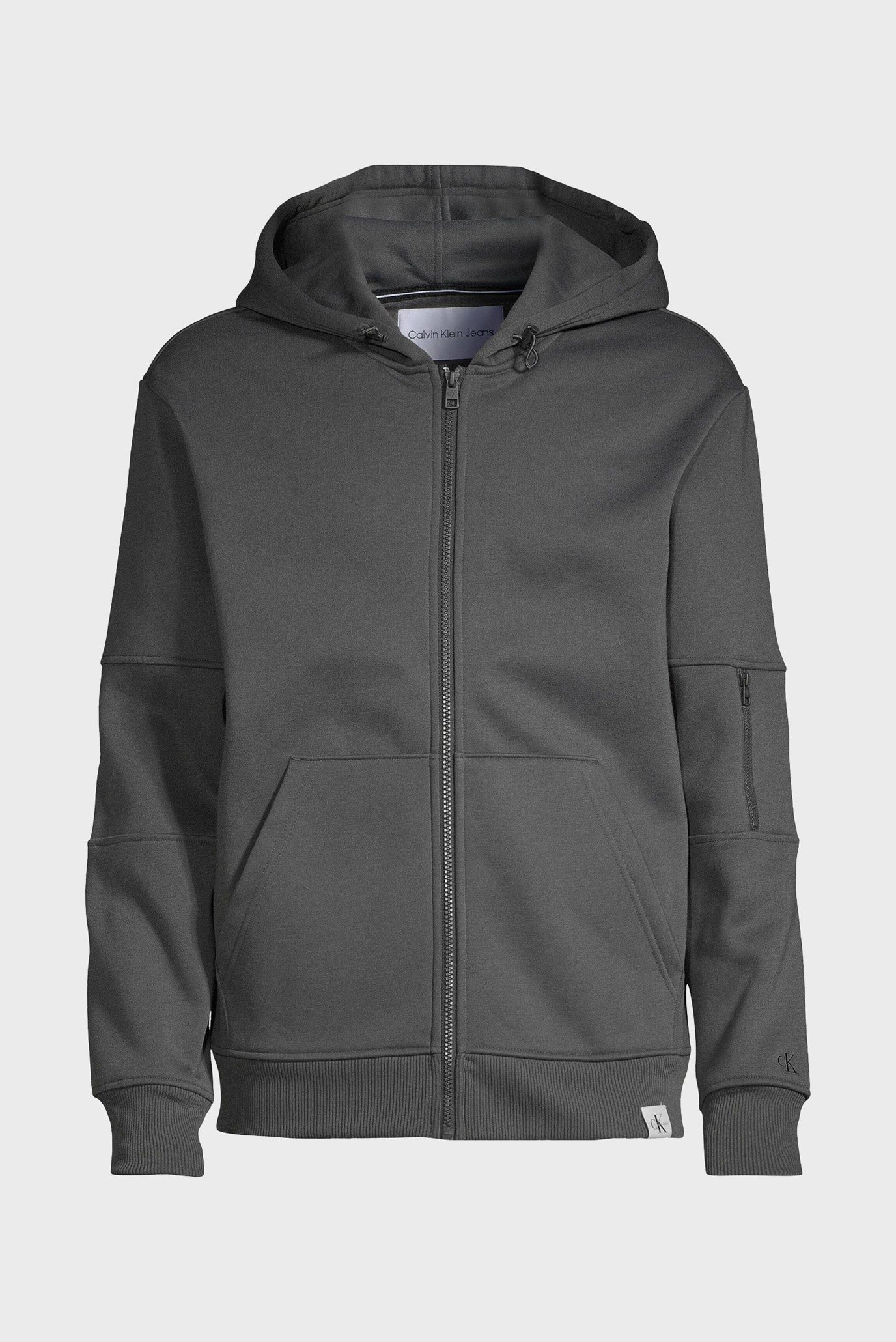 Реглан WOVEN TAB ZIP THROUGH HOODIE 6