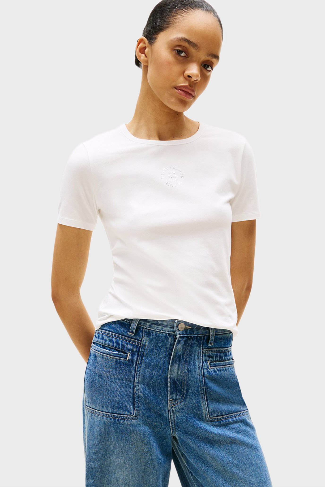 Футболка/STAMP LOGO SLIM C-NK SS TEE 1