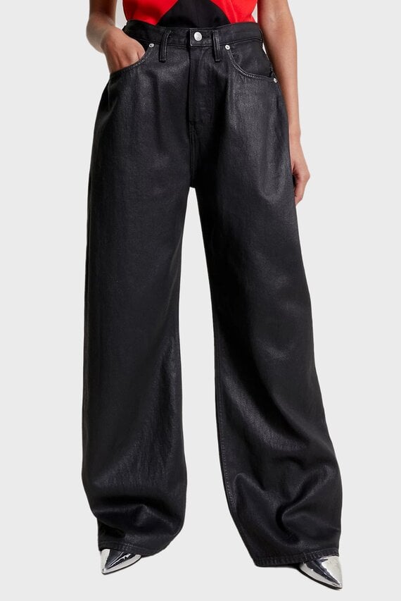 Женские черные джинсы SLOUCHY RW CTD BLK