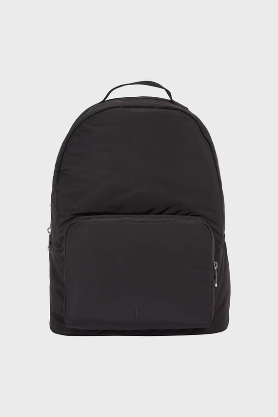 Мужской черный рюкзак OVER WEBBING CENTER ZIP BP NY