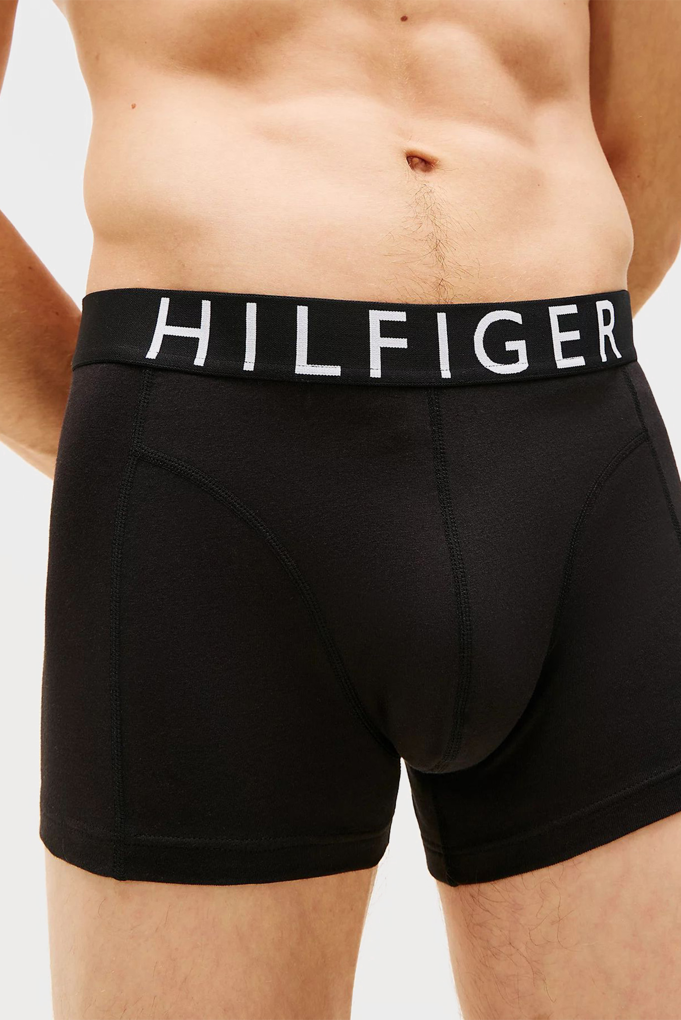 Мужские черные боксеры (3 шт) TRUNK WB 6