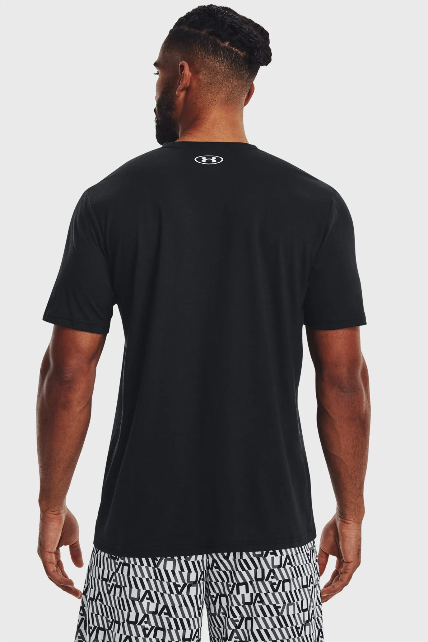 Мужская черная футболка UA PROTECT THIS HOUSE SS 3