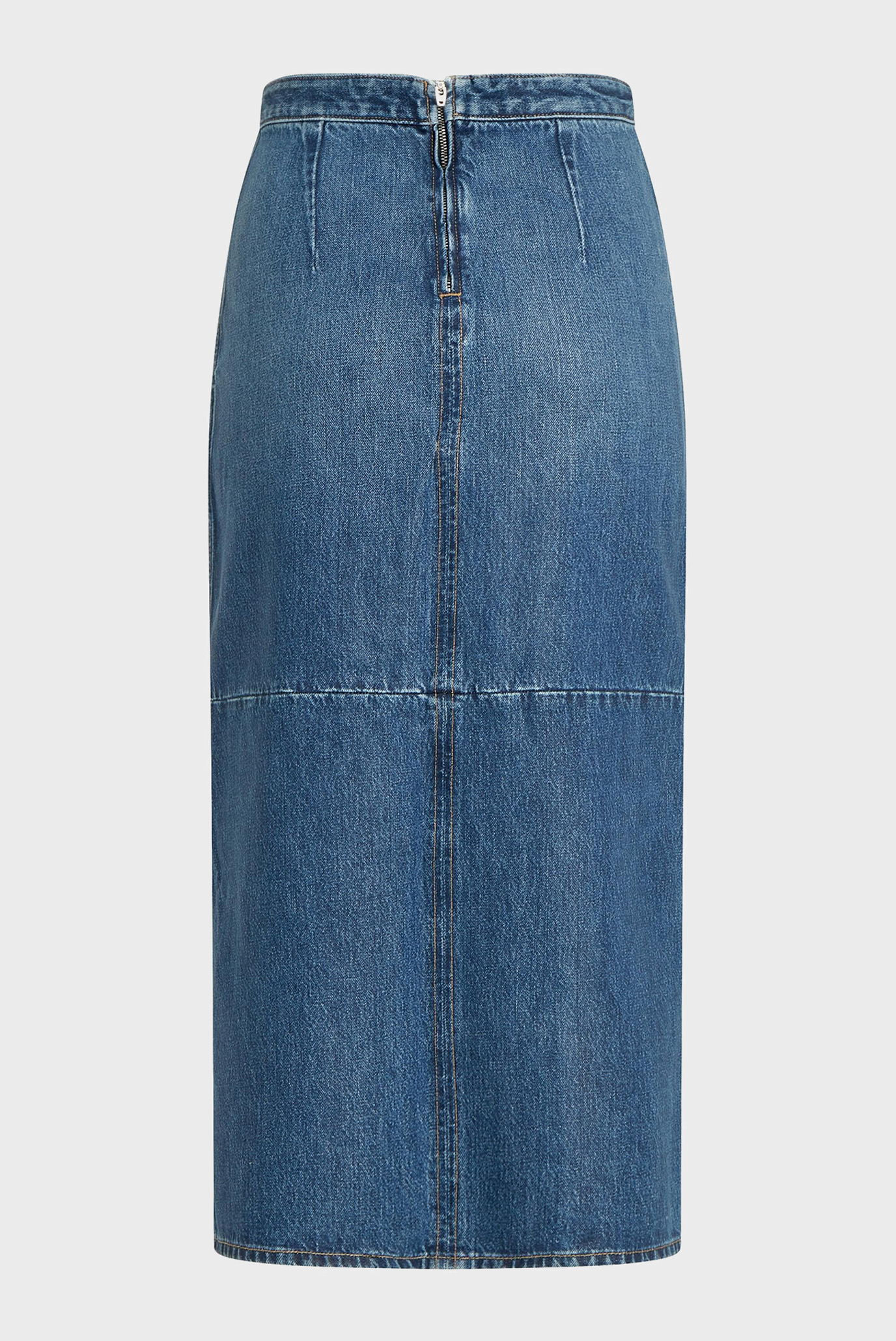 Женская синяя джинсовая юбка DNM MIDI SKIRT HW BETH CTD 5