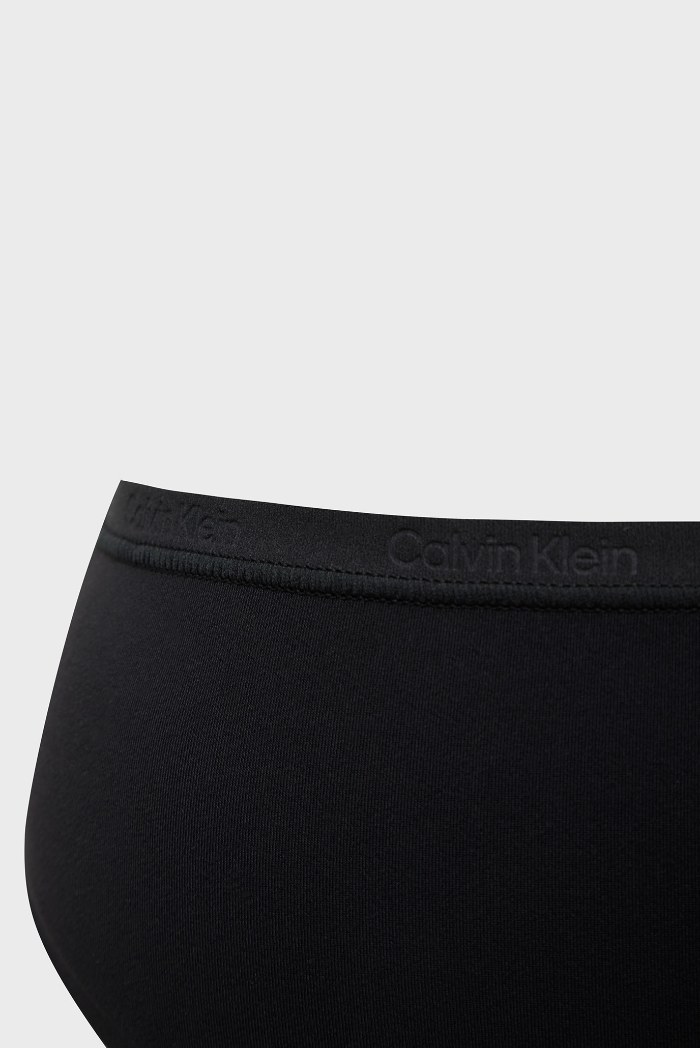 Женские черные трусики HIGH LEG BRIEF 3