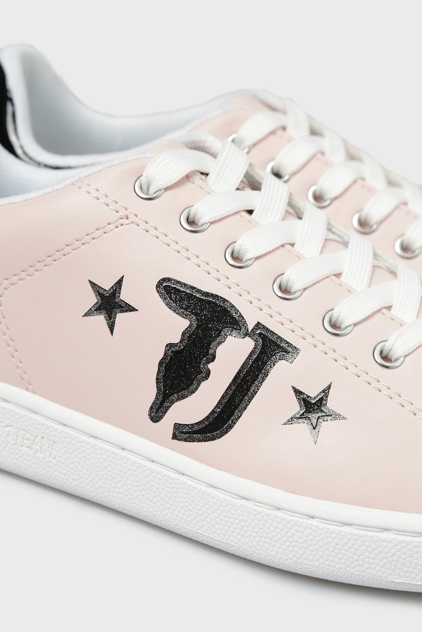 Женские пудровые сникеры Trussardi Женские пудровые сникеры 5