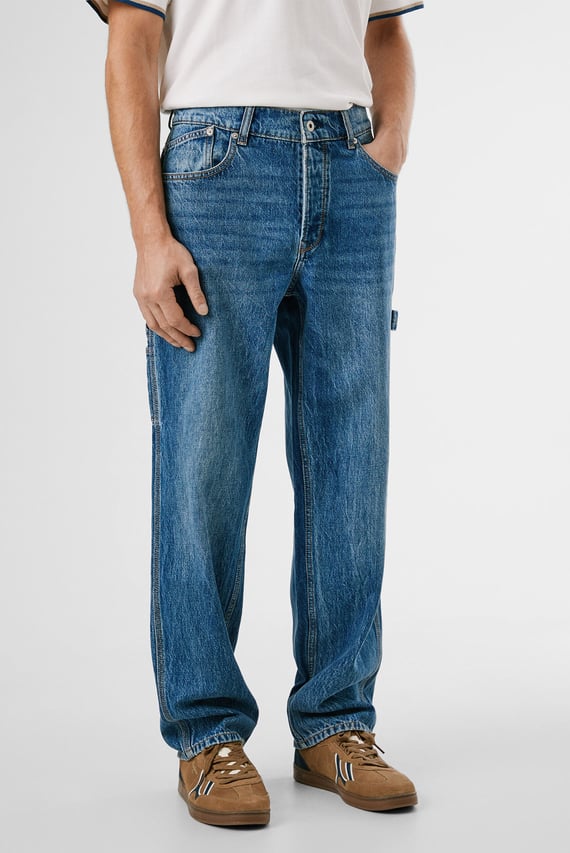 Джинсы SLIM JEANS HATCH FS WASHED BLK Pepe Jeans