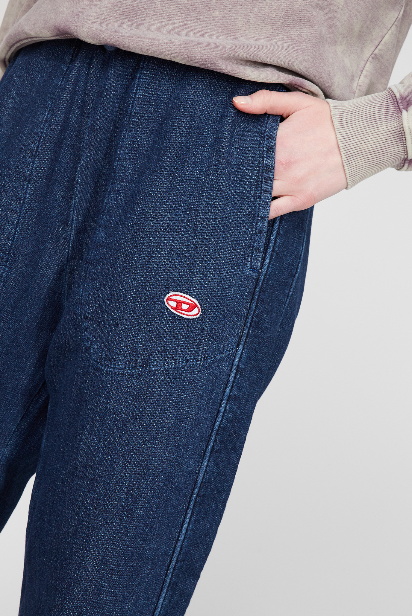 Синие брюки D-MARTIANS-NE 8