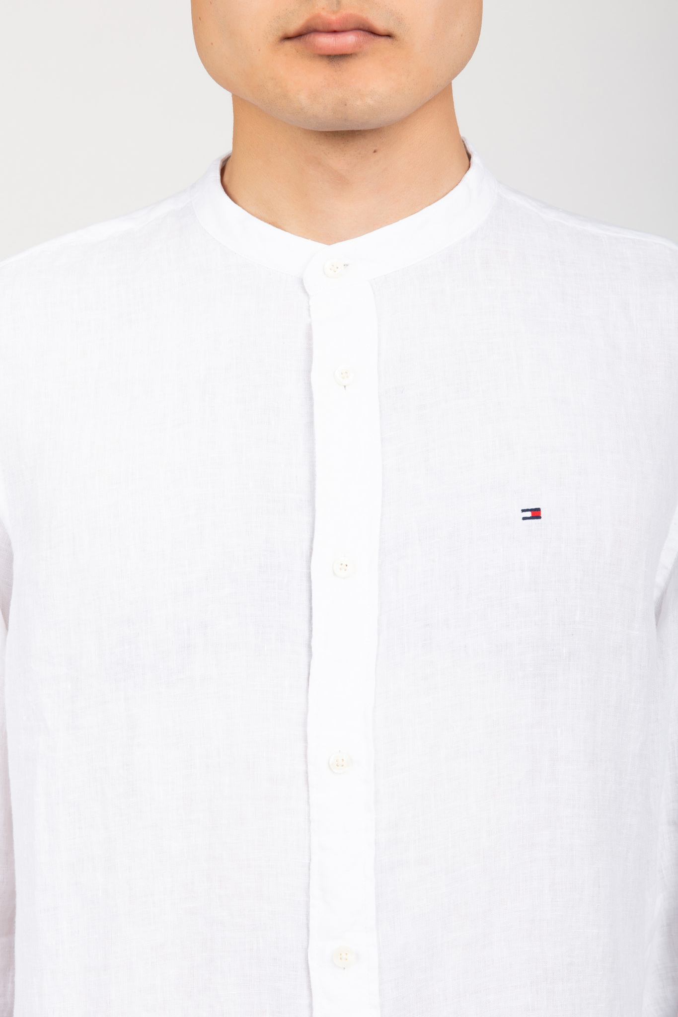 Рубашка PIGMENT DYED MAO COLLAR SHIRT 3