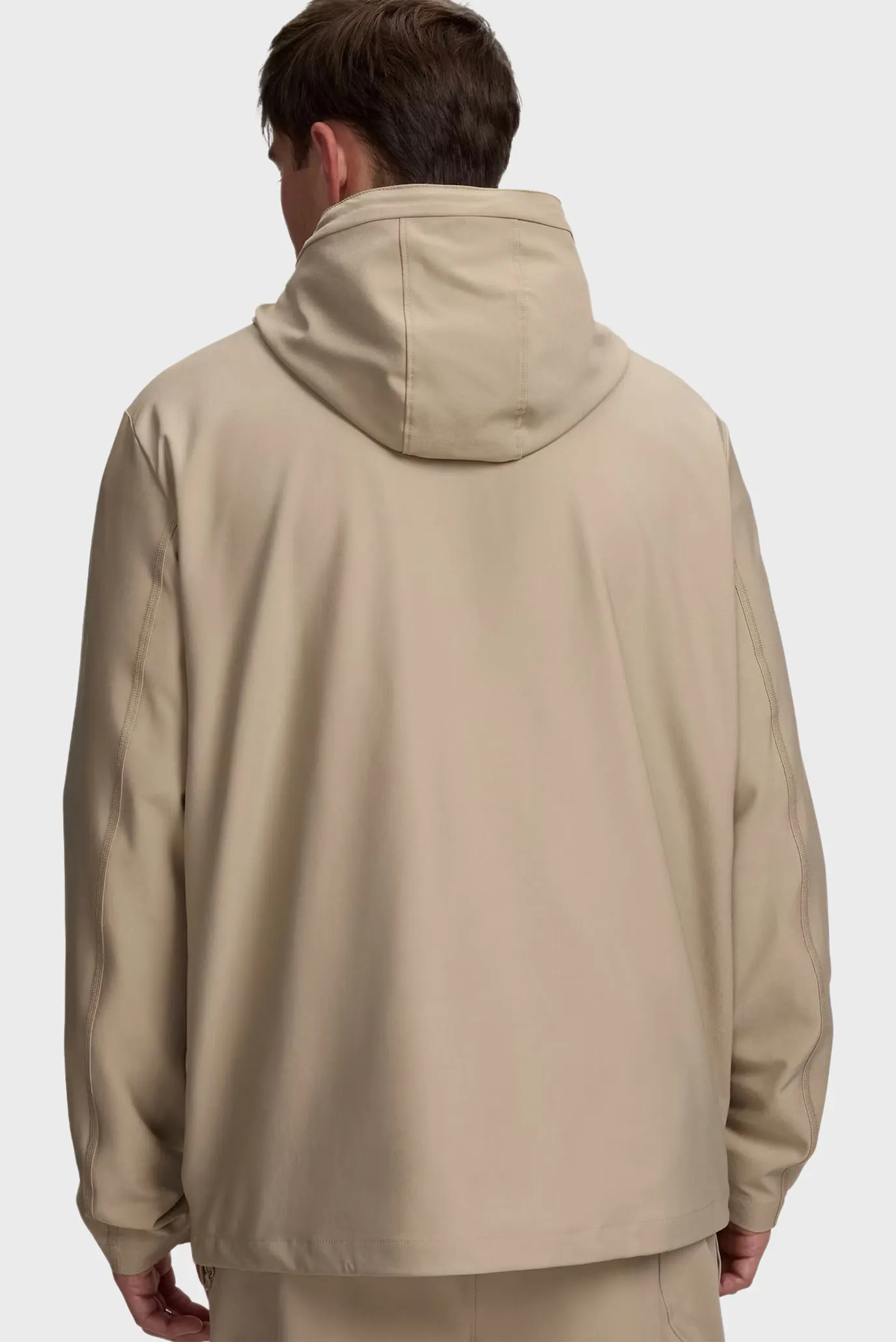 Лонгслив UA Unstoppable Woven Jacket-BRN 3