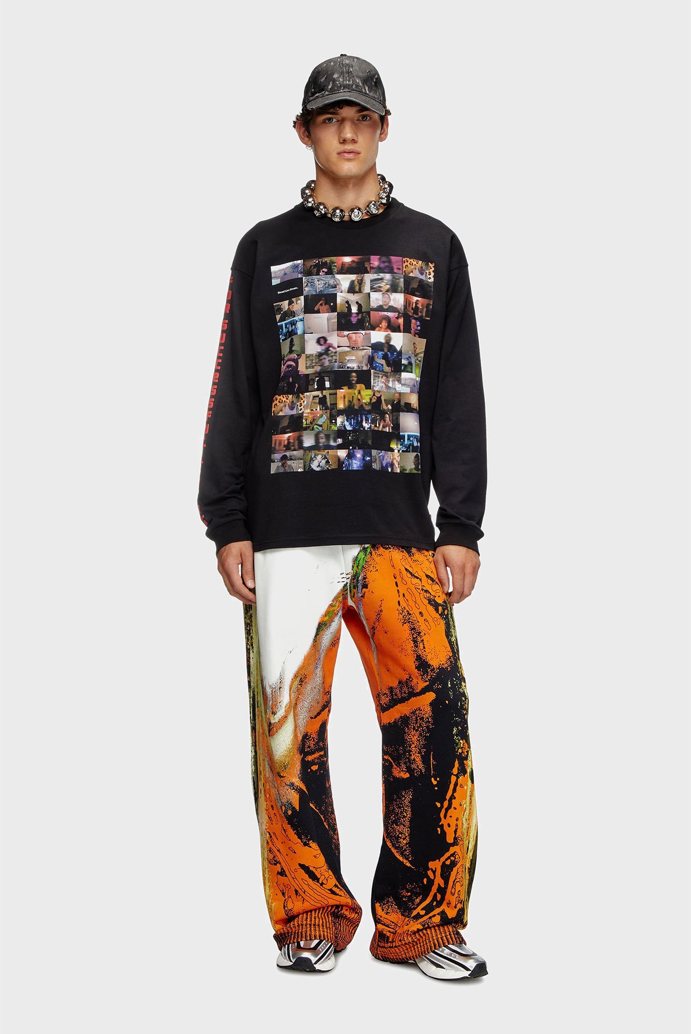 Мужской черный лонгслив T-BOXTY-LS 3