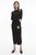 Женское черное платье ICONIC RIB SHIRT