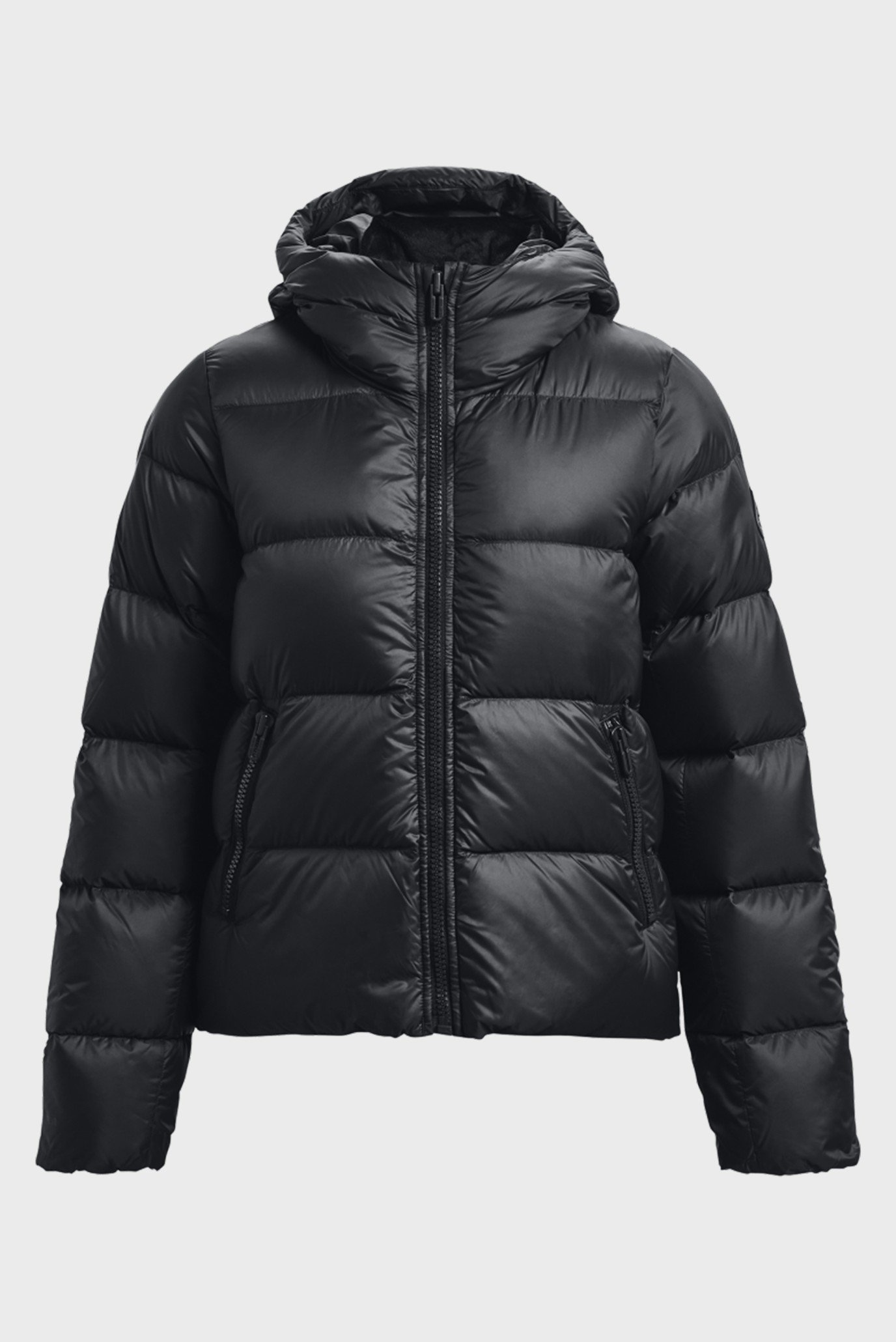 Женский черный пуховик UA CGI Down Jkt 5