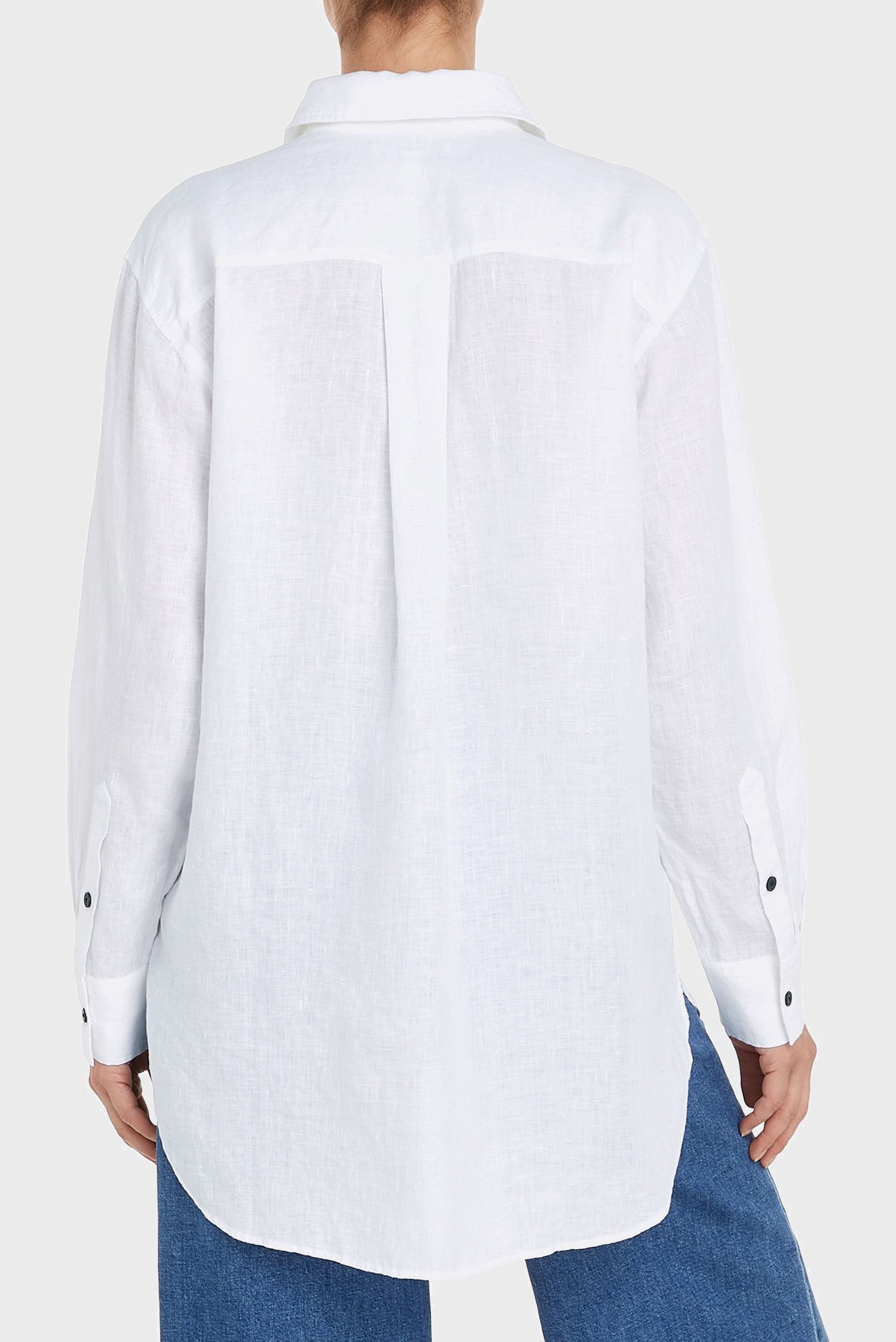 Рубашка LINEN OVERSIZED SHIRT LS 4