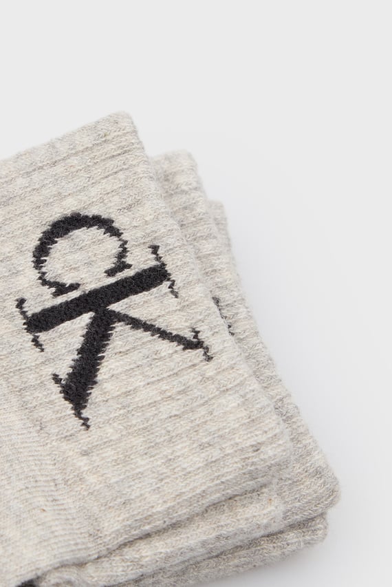 Носки CKJ WOMEN QUARTER 2P MONOGRAM