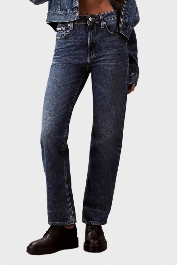 Джинсы HIGH RISE STRAIGHT STANTON Calvin Klein Jeans