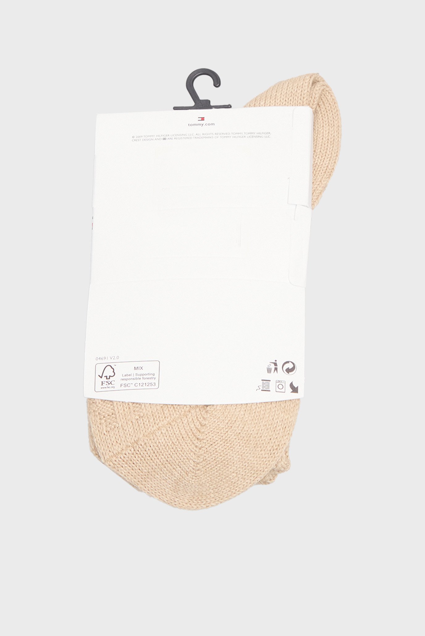 Носки TH WOMEN SOCK 1P FOLD OVER CABLETommy Hilfiger Носки TH WOMEN SOCK 1P FOLD OVER CABLE 2