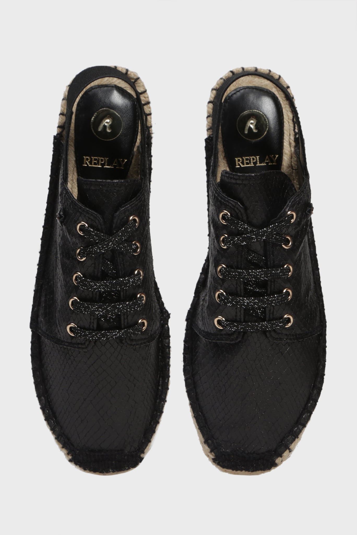 Женские черные эспадрильи DUMMY 3