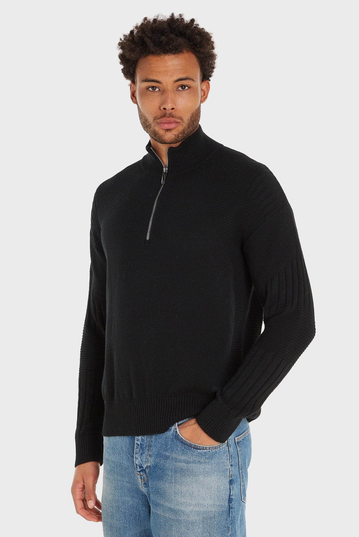 Свитер ENIGINERED RIB QUARTER ZIP 4