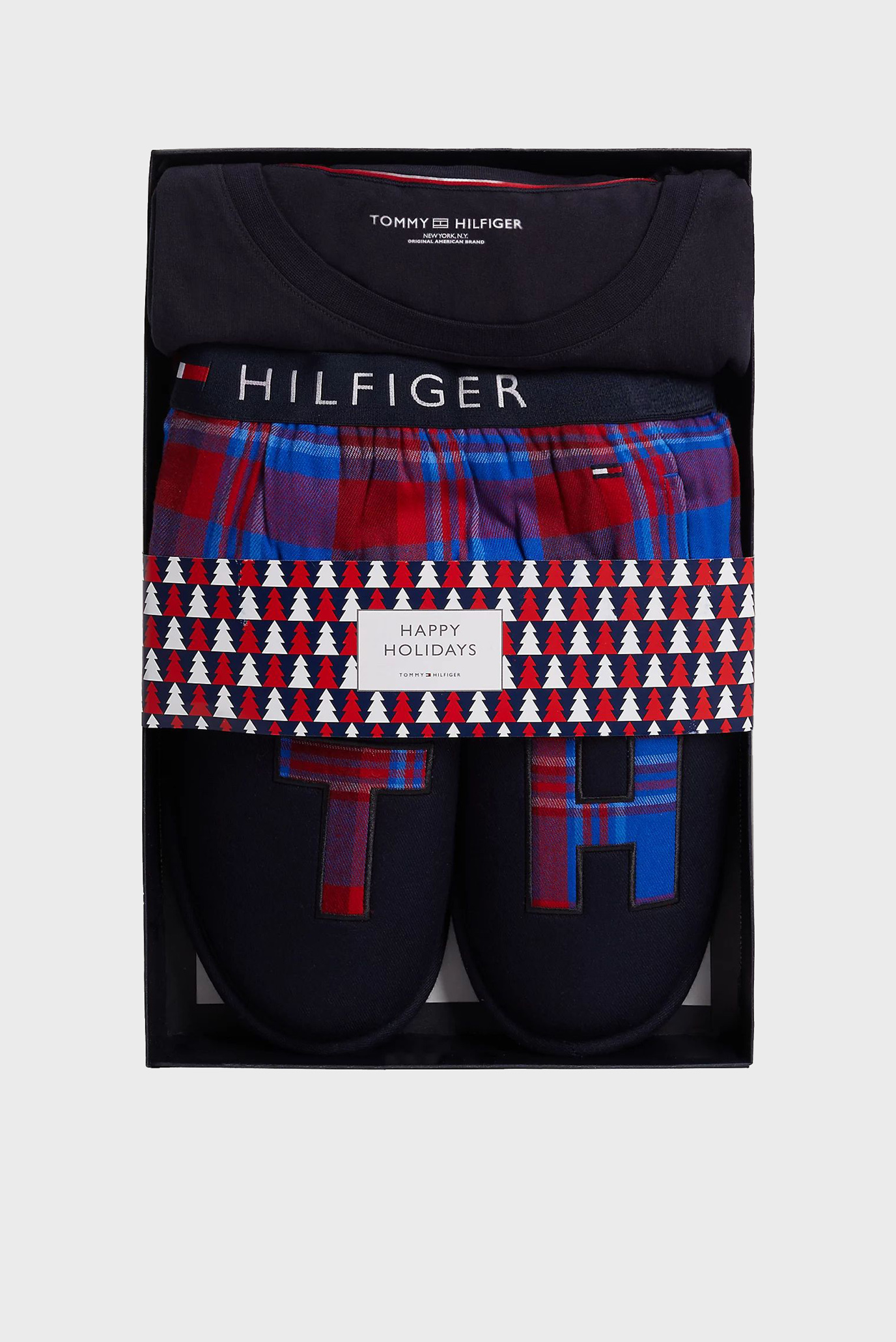 Пижама LS PANT SLIPPERS SET FLANNEL 6