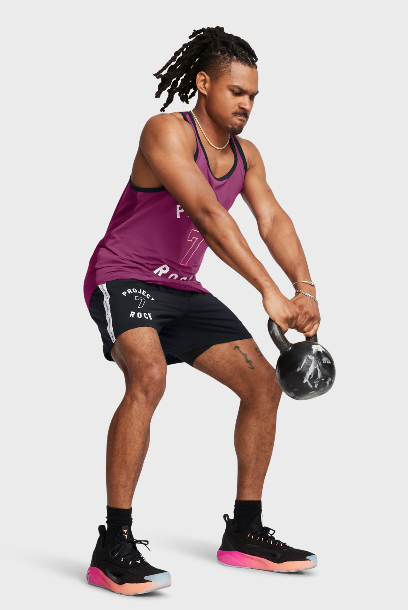 Мужские черные шорты Pjt Rck Mesh Short BOH 3