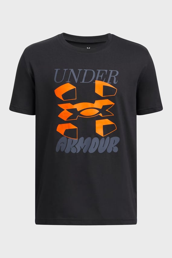 Футболка UA B SPLIT BIG LOGO SS-BLK