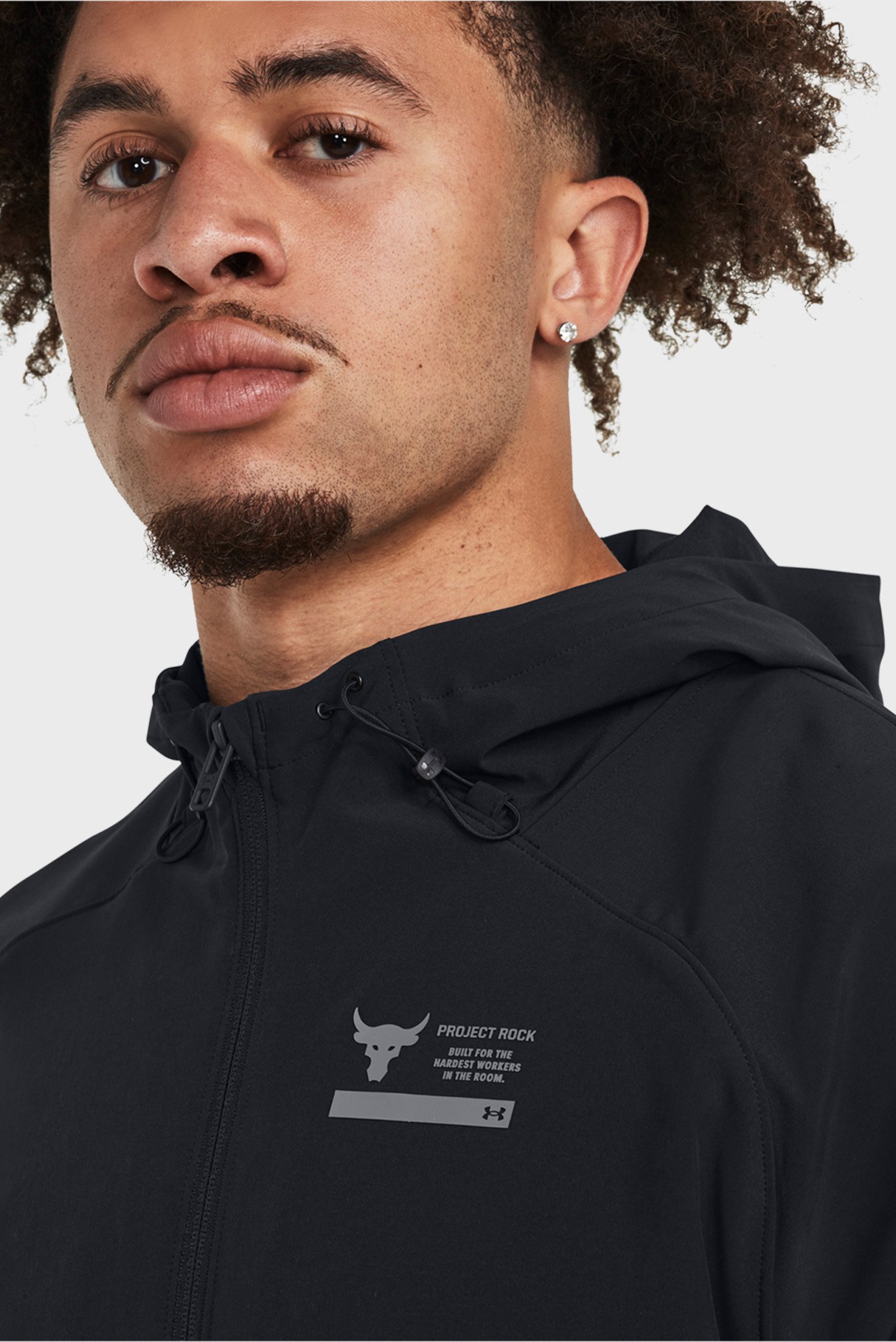 Мужская черная ветровка Pjt Rock Unstoppable Jkt 4