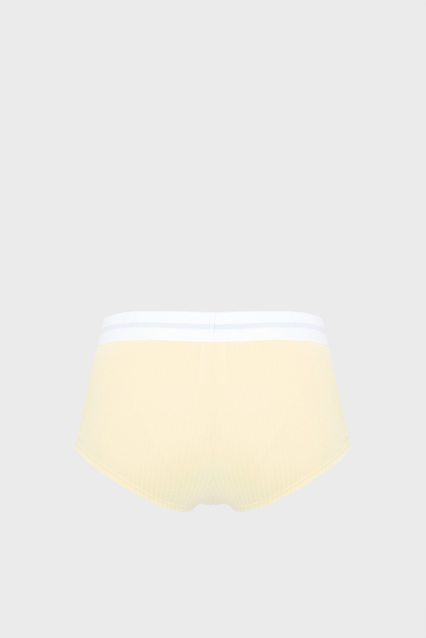 Женские желтые трусики BOYSHORT 7