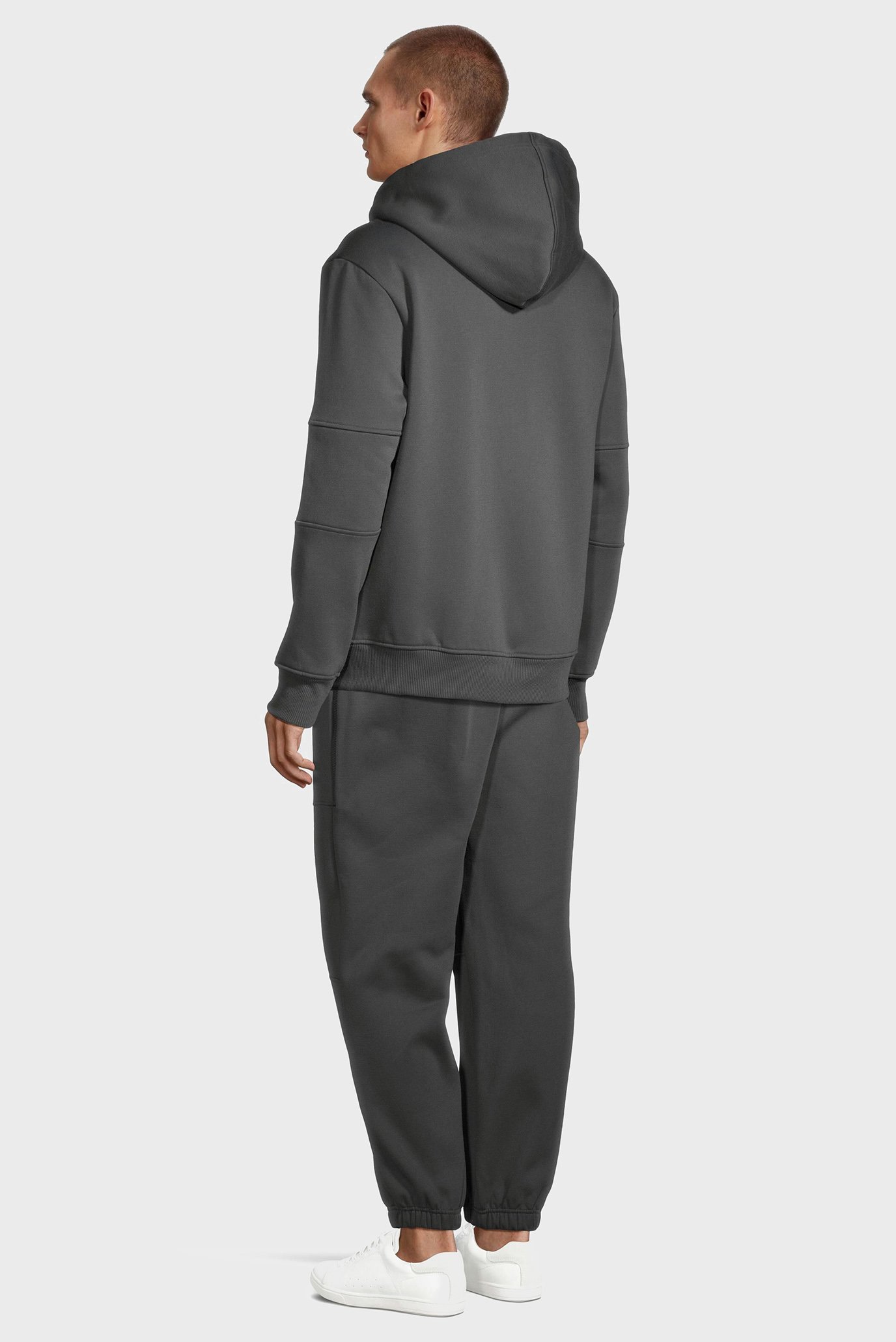 Реглан WOVEN TAB ZIP THROUGH HOODIE 2