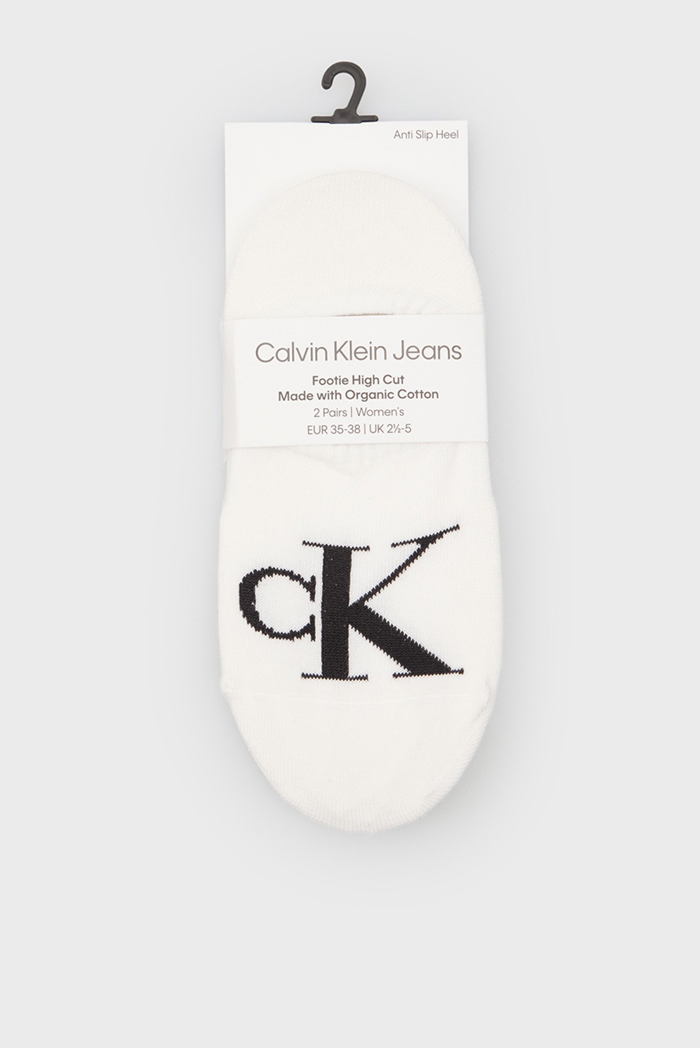 Следы CKJ WOMEN FOOTIE HIGH CUT 2P MONO 1