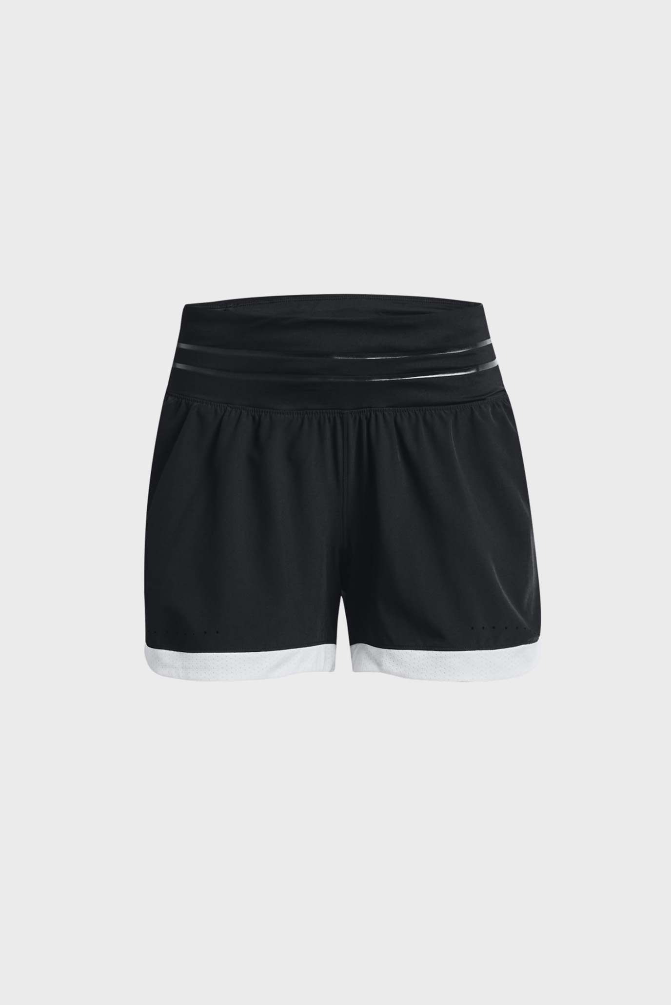 Женские черные шорты UA PaceHER ShortUnder Armour Женские черные шорты UA PaceHER Short 11