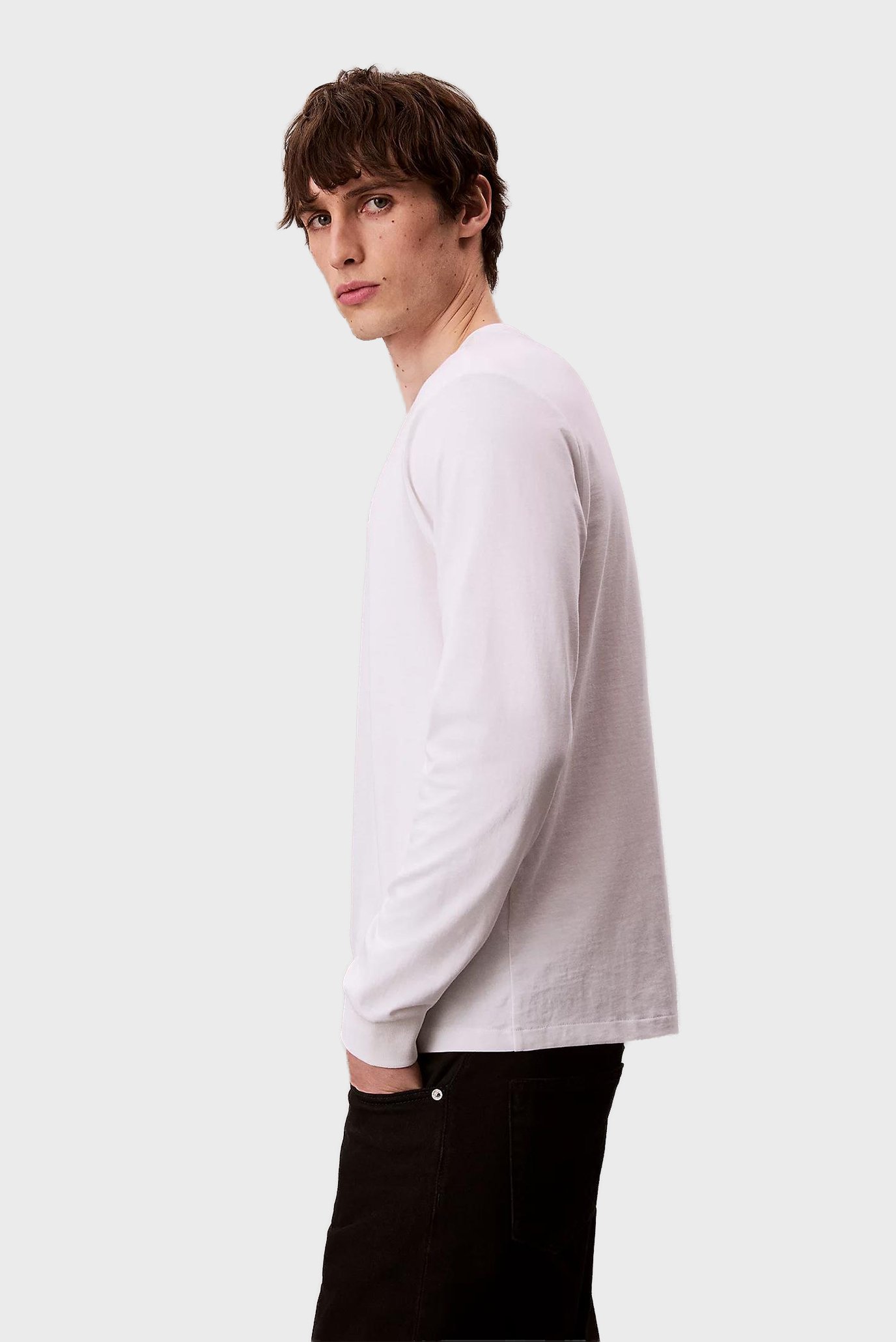 Лонгслив LS EASY MONOGRAM TEECalvin Klein Jeans Лонгслив LS EASY MONOGRAM TEE 3