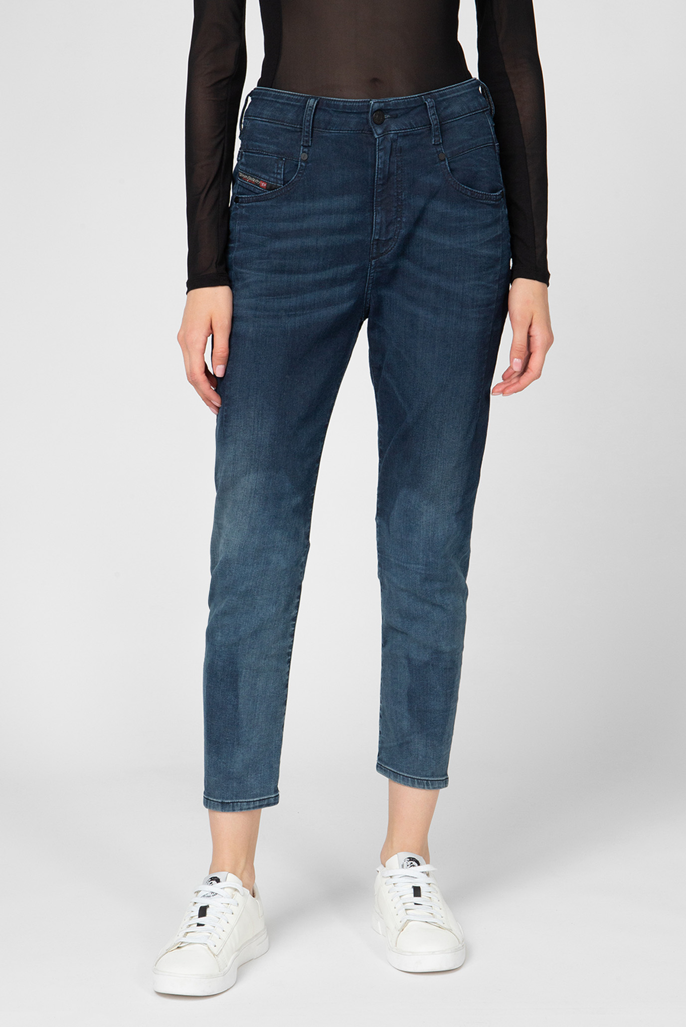 Женские темно-синие джинсы D-FAYZA-NE Sweat 6