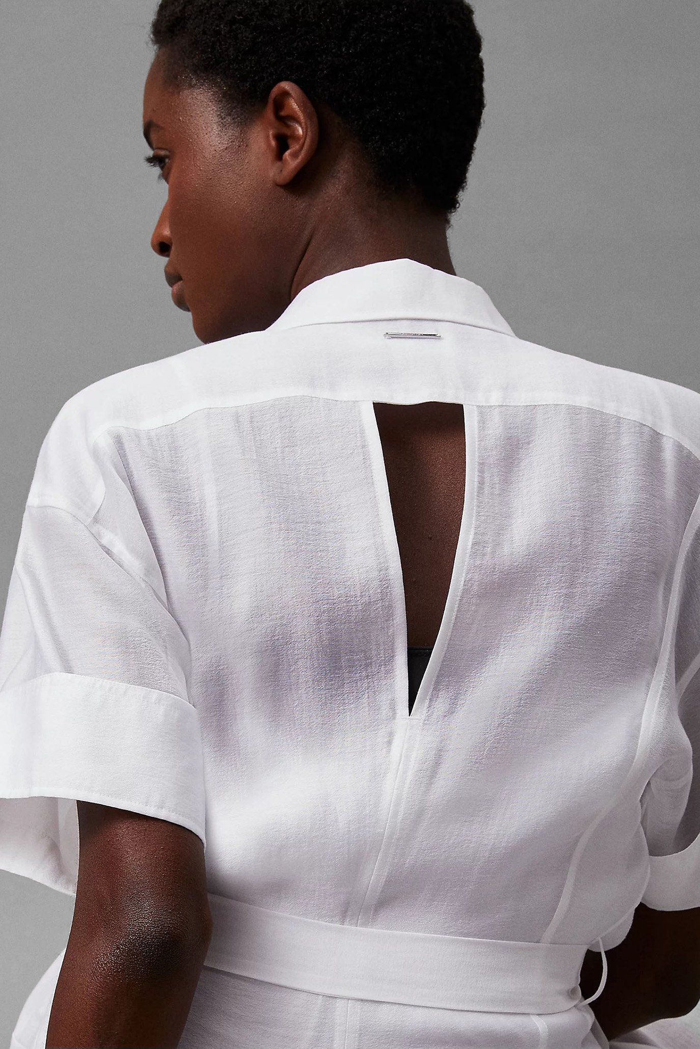 Платье TENCEL VOILE SHIRT DRESS 4