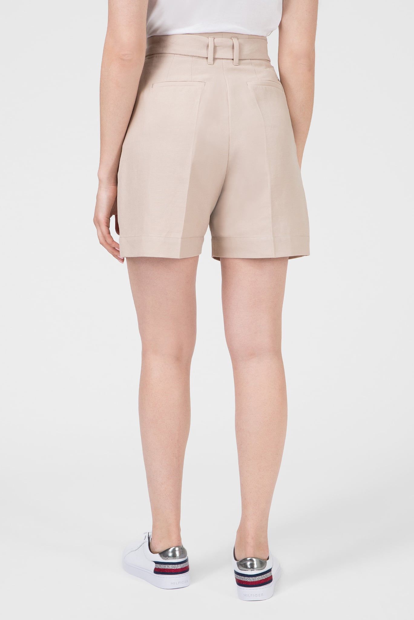 Женские бежевые шорты CAROLINA HW 3