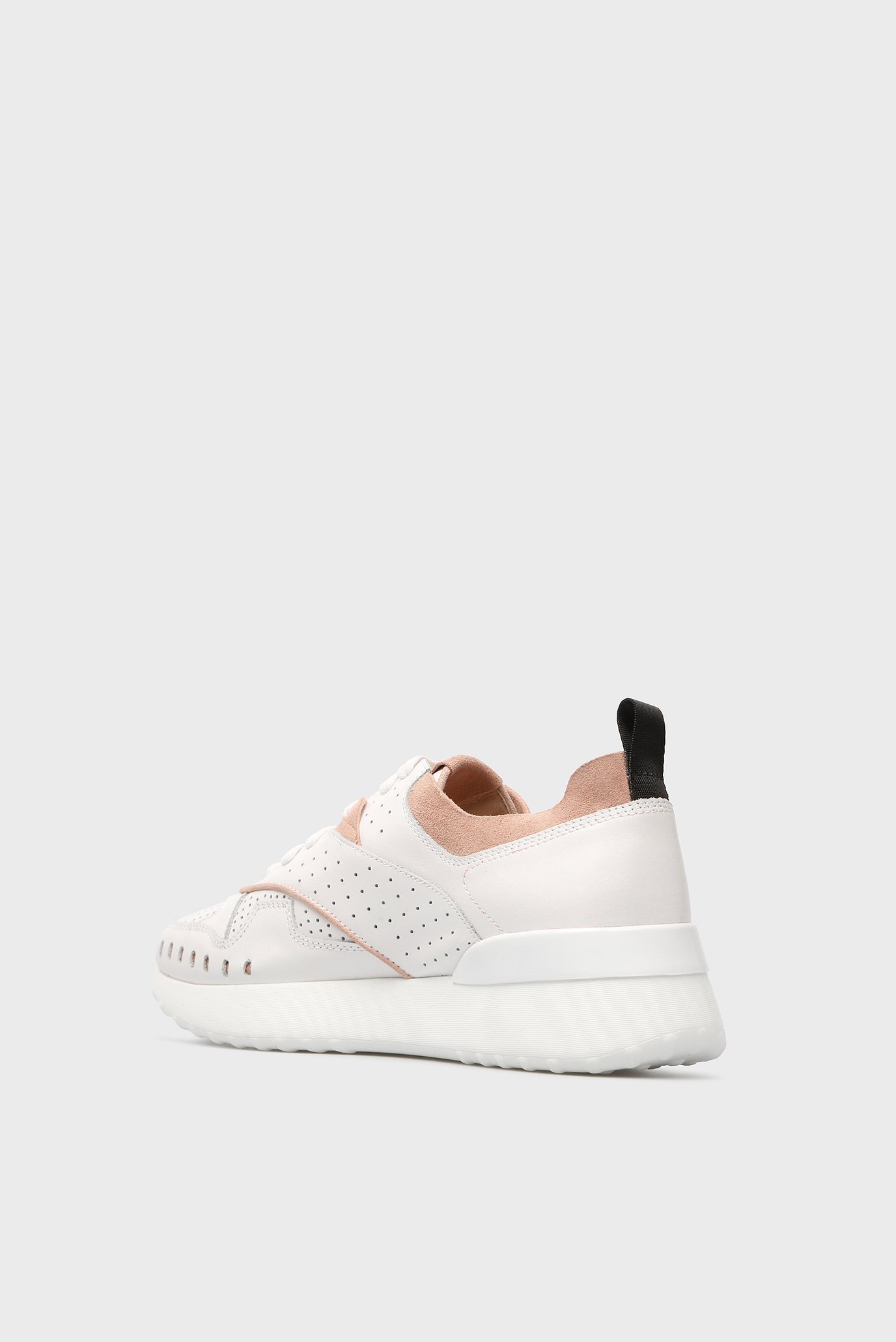 Женские белые кожаные кроссовки Garcia 4