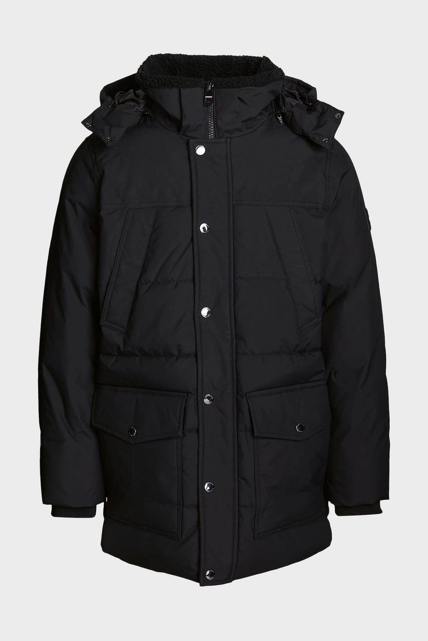 Мужская черная парка ROCKIE UTILITY PARKA 5