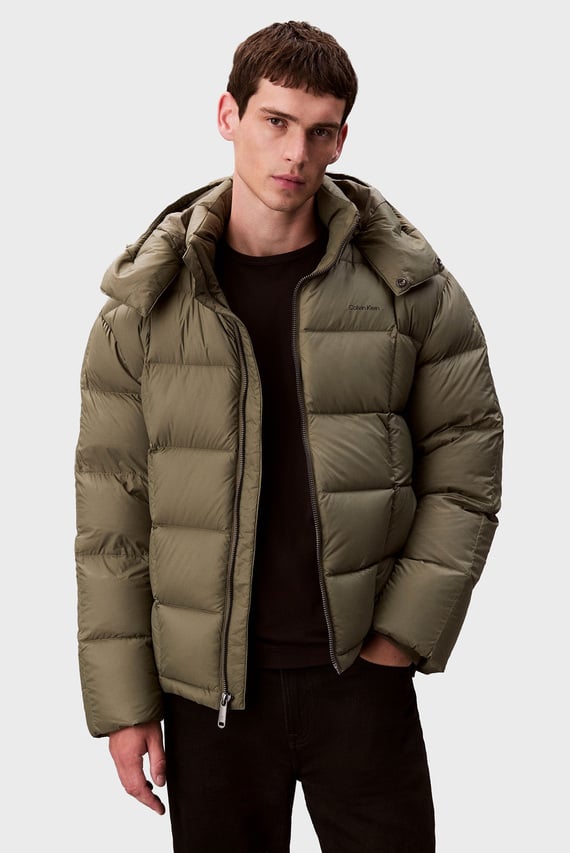 Куртка зимняя LS NYLON QUILTED DETACHABLE HOOD