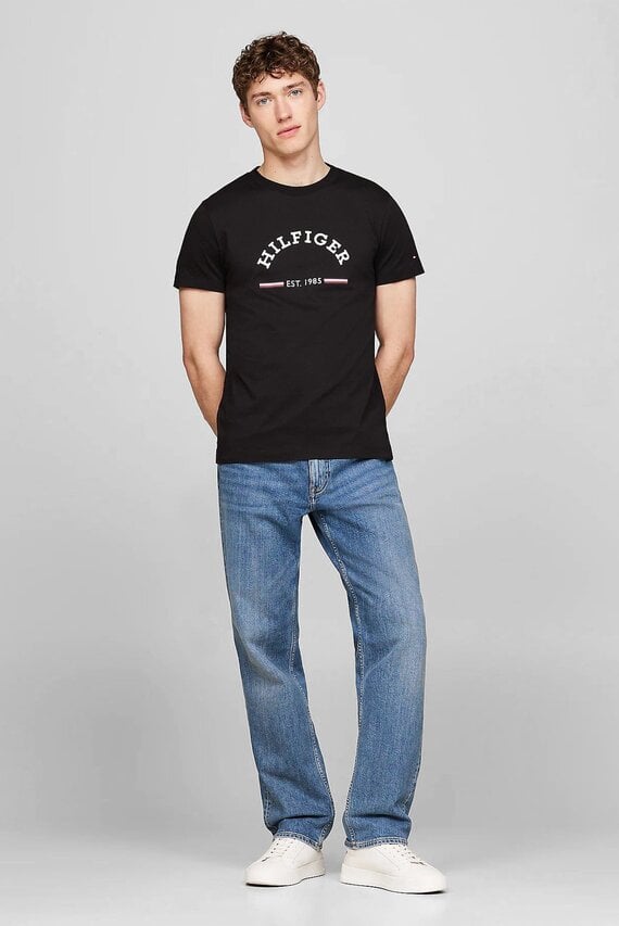 Мужская черная футболка RWB ARCH GS TEE