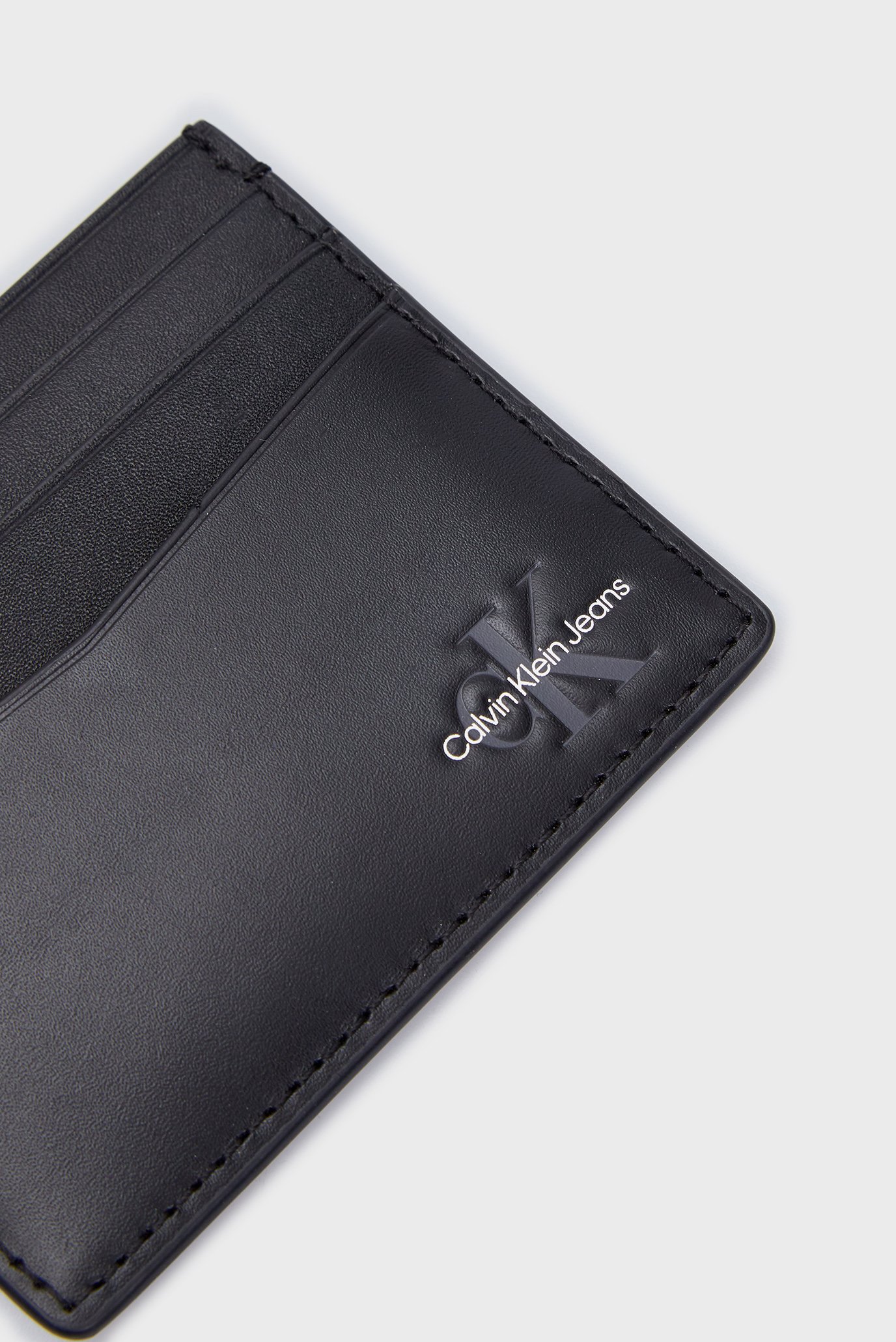 Мужской черный кожаный кардхолдер MONOGRAM SOFT CARDCASE 6CC 2