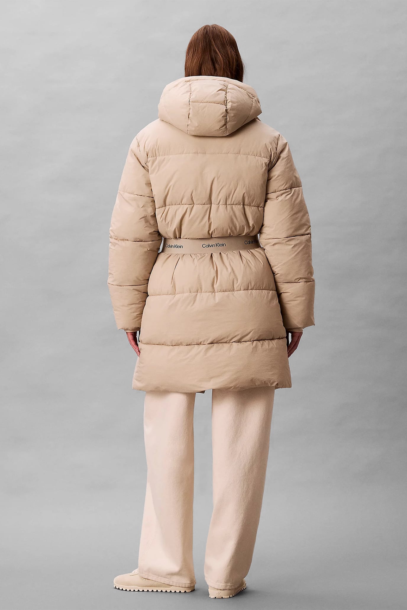 Куртка зимняя BELTED MIDWEIGHT LONG PUFFER 4