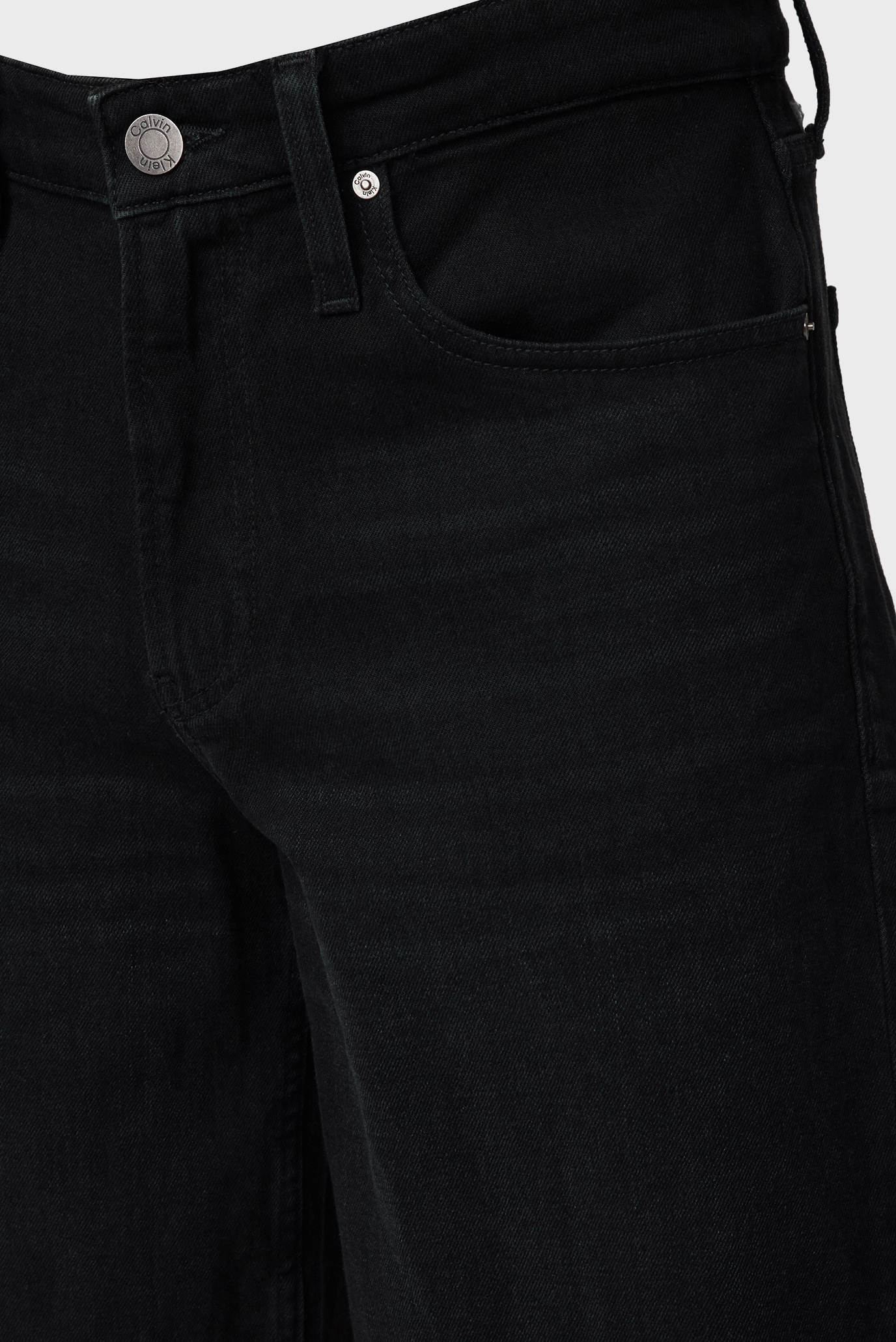 Мужские черные джинсовые шорты 7