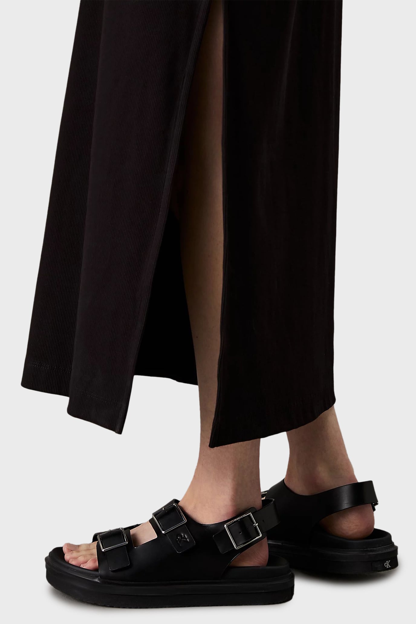 Платье MONOLOGO LONG RIB TEE DRESS 5