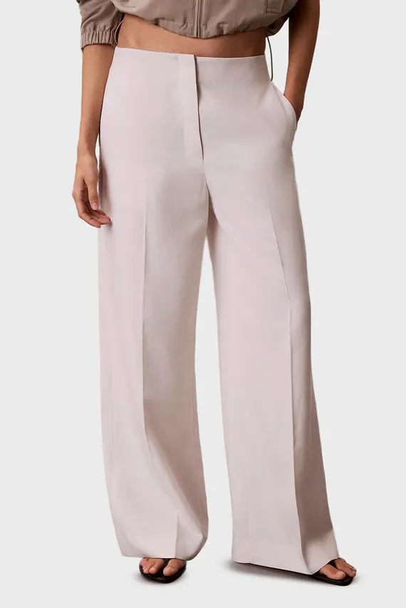 Брюки LINEN DRESSY PANT Calvin Klein